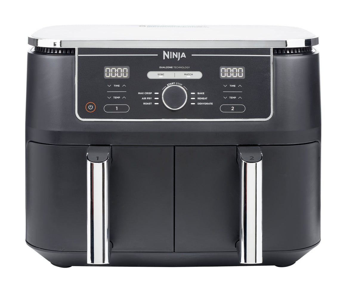 EAN 0622356245272 - Ninja AF400EU freidora Doble 9,5 L Independiente 2470 W Freidora de aire caliente Negro imagen 1