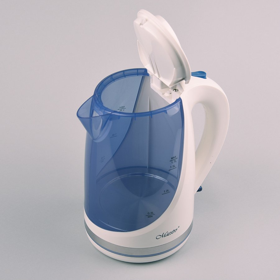 EAN 4820096552711 - Feel Maestro MR044 blue tetera eléctrica 1,7 L 2200 W Azul, Blanco imagen 3