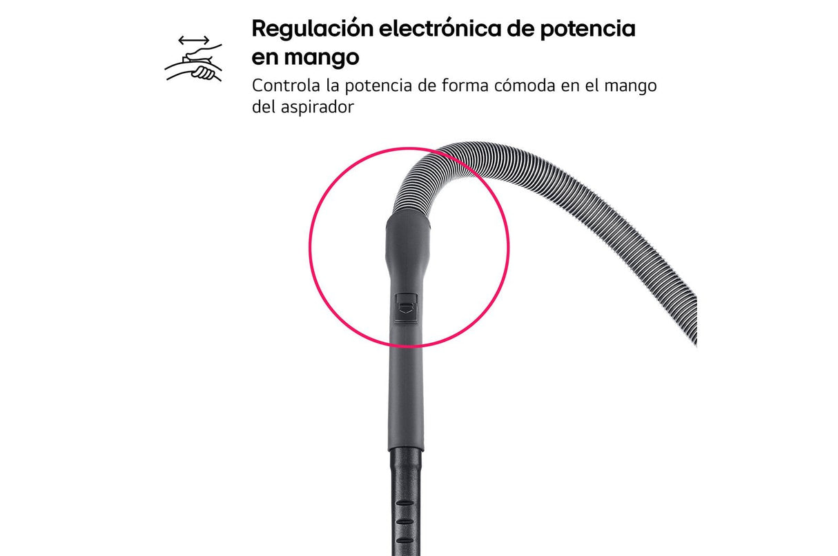 Aspirador De Trineo Lg Vc5506nhtb 650w