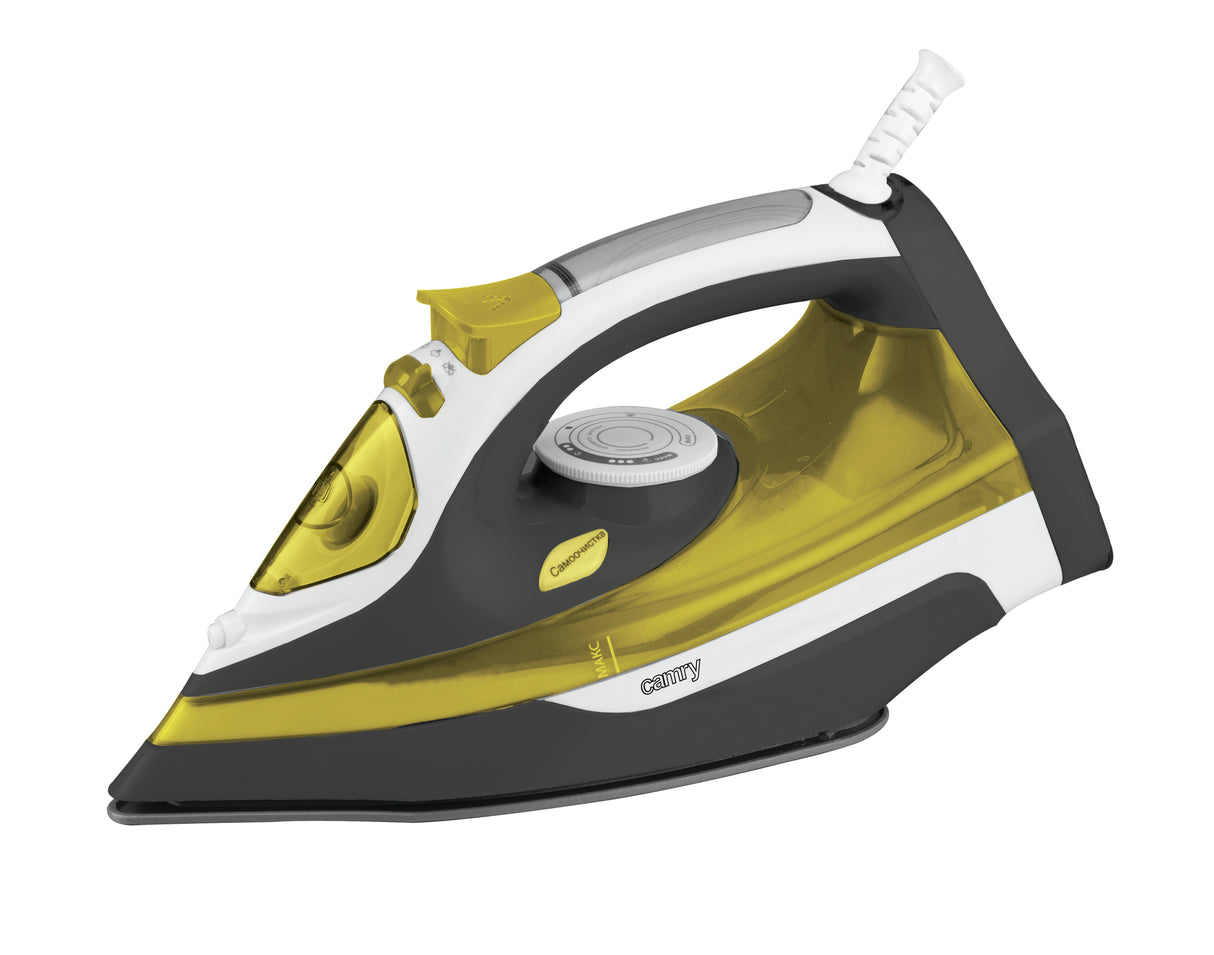 EAN 5908256839373 - Camry Premium CR 5029 plancha Plancha a vapor 2400 W Negro, Amarillo imagen 10