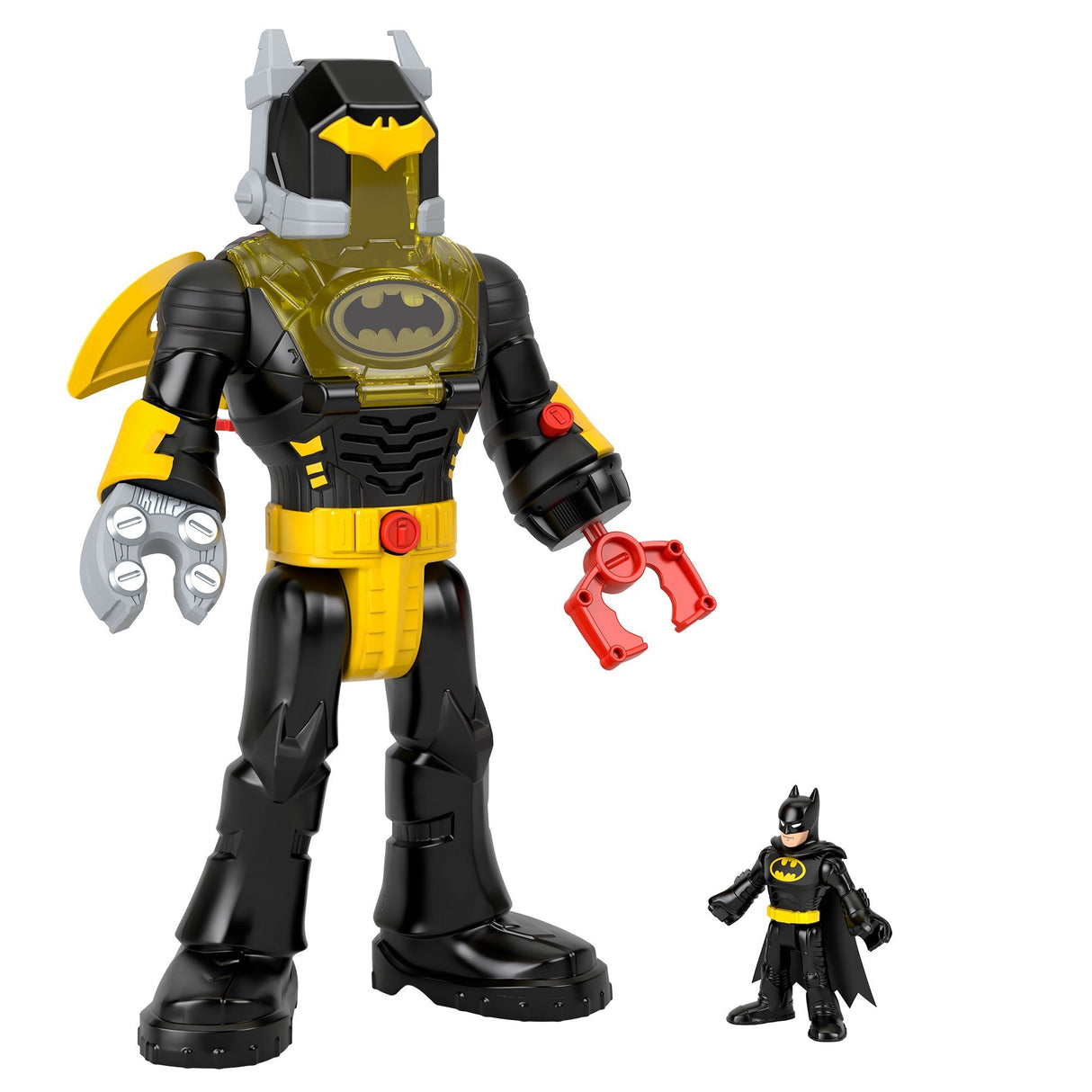 Fisher-Price Imaginext Dc Super Friends Batman Insider & Exo Traje, Personaje Hyg31