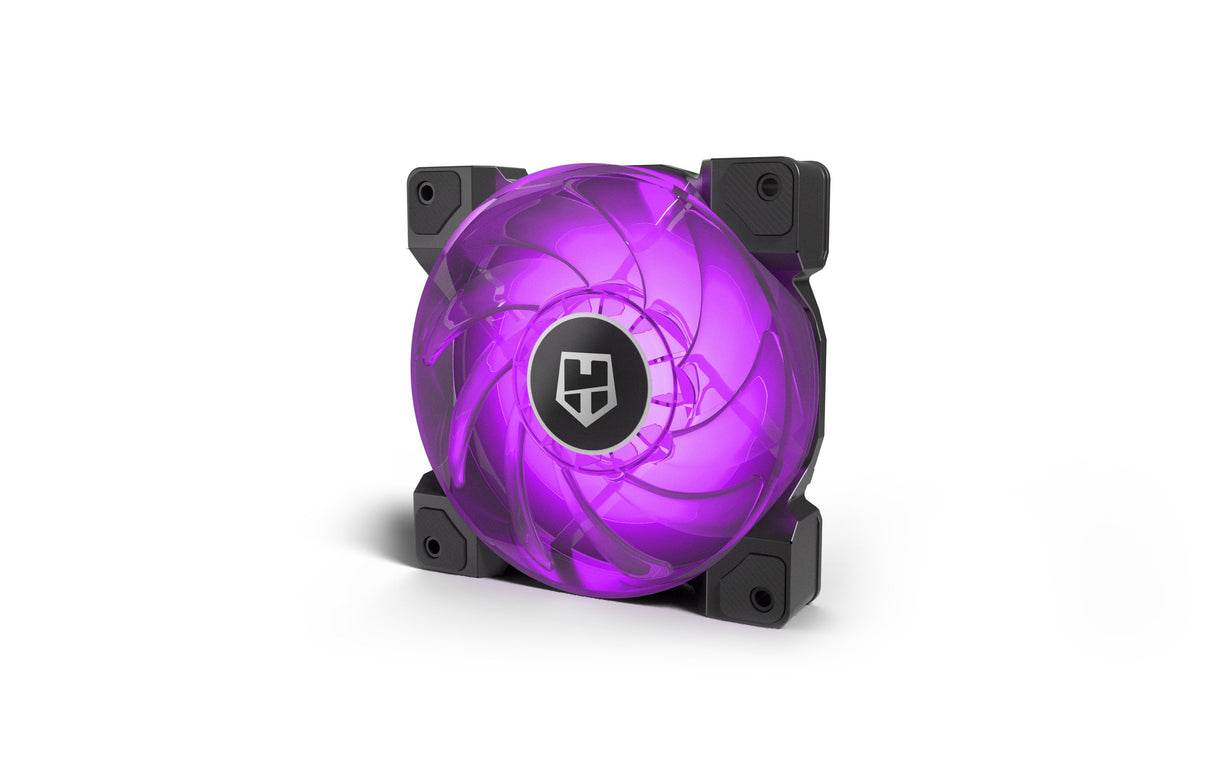 Nox Ventilador 120x120 Hummer H-Sync Rgb Pack 3uds Control Pwm/ Conector De 4 Pines
