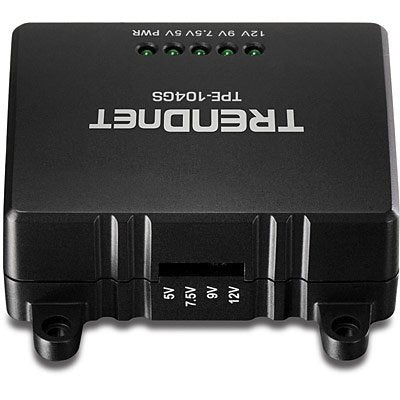 EAN 0710931160178 - Trendnet TPE-104GS divisor de red Energía sobre Ethernet (PoE) Negro imagen 3