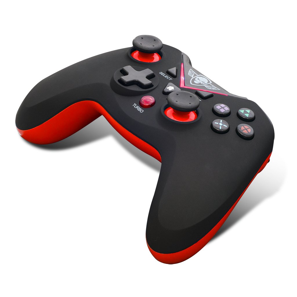 Spirit Of Gamer Gamepad Xgp Player Wireless 12 Botones Vibracion Compatible Pc/Ps3 Inalambrico 2.4 Ghz BateraA 600mah