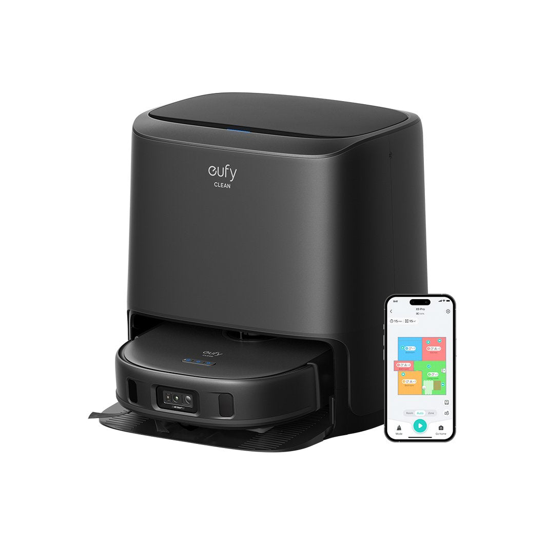 Eufy X9 Pro Aspiradora Robotizada 0,41 L Negro