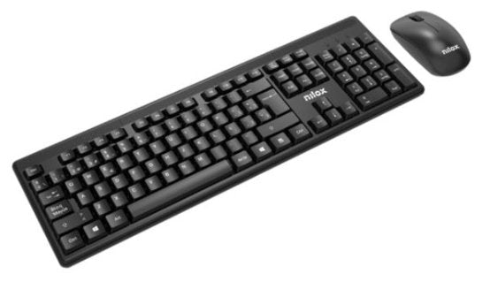 EAN 8431775035201 - Nilox NXKMWE011 teclado Ratón incluido Oficina RF inalámbrico Español Negro imagen 2