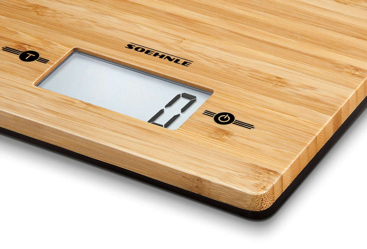 EAN 4006501663085 - Soehnle Bamboo Encimera Rectángulo Báscula electrónica de cocina imagen 4