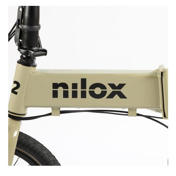 Bicicleta Nilox Nxebj2 Eléctrica Gris Acero 40,6 Cm (16") 19,5 Kg Litio