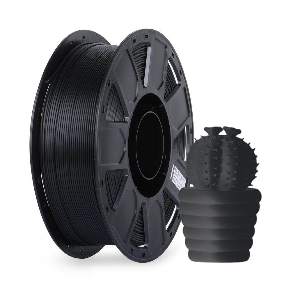 Creality Ender Pla Filament Black, 3d Negro, 1 Kg, 1,75 Mm, Rollo