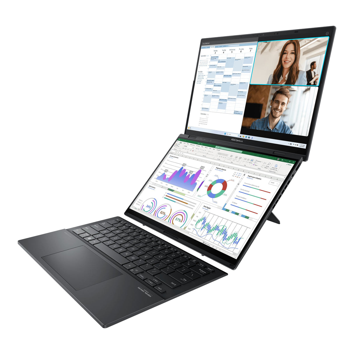EAN 4711387582985 - ASUS Zenbook Duo UX8406MA-QL396W Híbrido (2-en-1) 35,6 cm (14") Pantalla táctil LPDDR5x-SDRAM Wi-Fi 6E (8 imagen 7