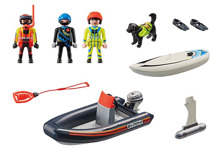Playmobil 70141 City Action Socorro En El Mar: Rescate De Un Marinero Polar