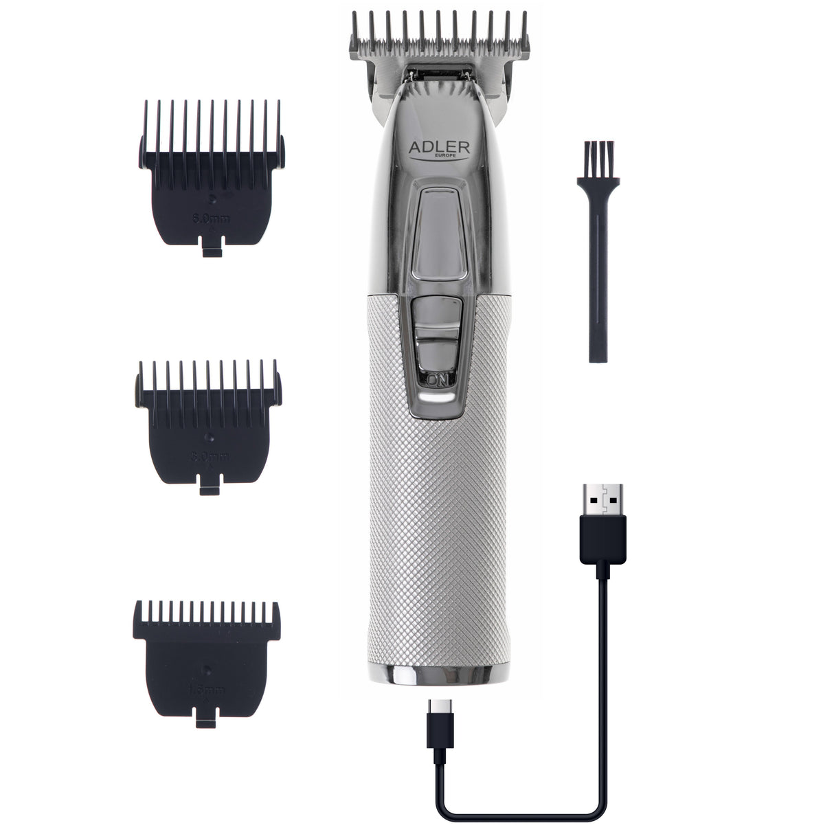 EAN 5903887805520 - Adler AD 2836S depiladora para la barba Batería 4 6 mm Plata imagen 3