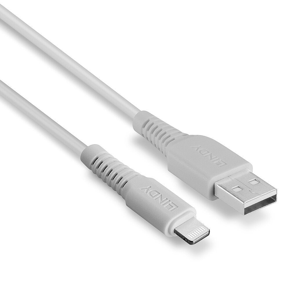 Lindy 31327 Cable Usb <-> Lightning 2 M Blanco