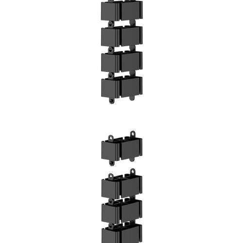 Fellowes Cablewirbelsäule 128,8x12,9cm Magnetisch Negro