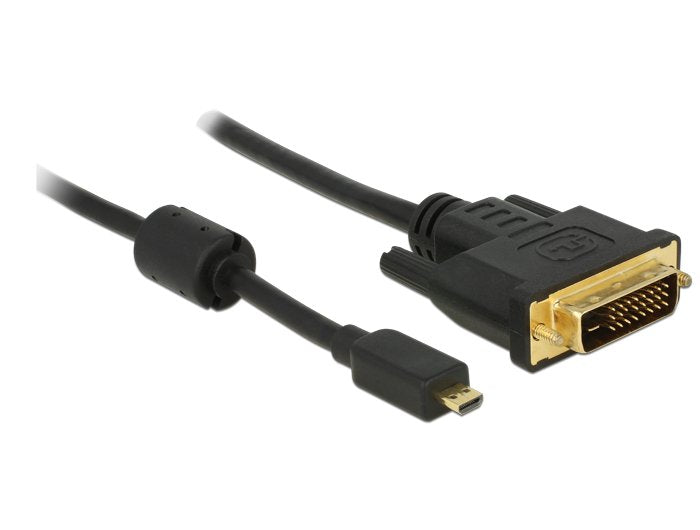 Delock Cable Hdmi Micro-D Macho Dvi 24+1 Macho De 1 M
