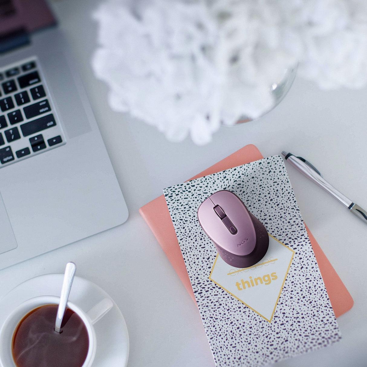 EAN 8435430623963 - NGS DEW ratón Oficina Ambidextro RF inalámbrico Óptico 1600 DPI imagen 5