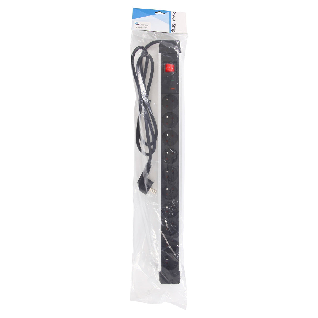 EAN 5420016804617 - LOGON LPS030 limitador de tensión Negro, Gris 10 salidas AC 230 V 1,5 m imagen 2