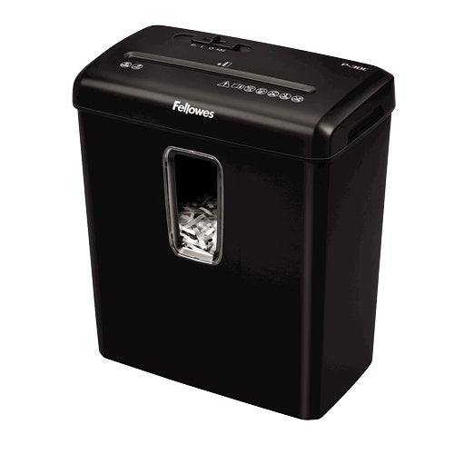 Destructora Fellowes P-30c Corte En Partículas De 4 X 34mm Negra