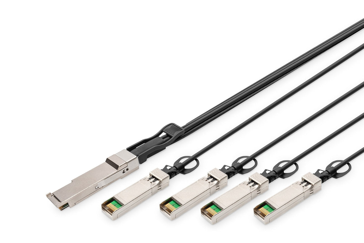 Digitus Cable De Conexión Directa 40g Qsfp+ To 4xsfp+ 2 M