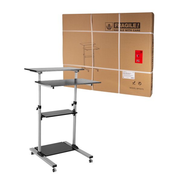Logilink - Compact Mobile Stand Up Computer Workstation