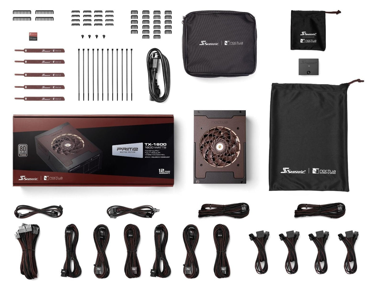 Fuente De Alimentación Seasonic Ss Prime Tx-1600 Eu/Row Negro