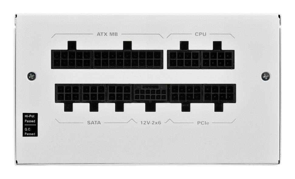 Fuente De Alimentación Sharkoon Rebel P20 750 Blanco Para Pc Blanco, 1x Conexión De Alta Potencia De 12 Pines, 4x Pcie, Gestión De Cables, 750 Vatios 4044951042401