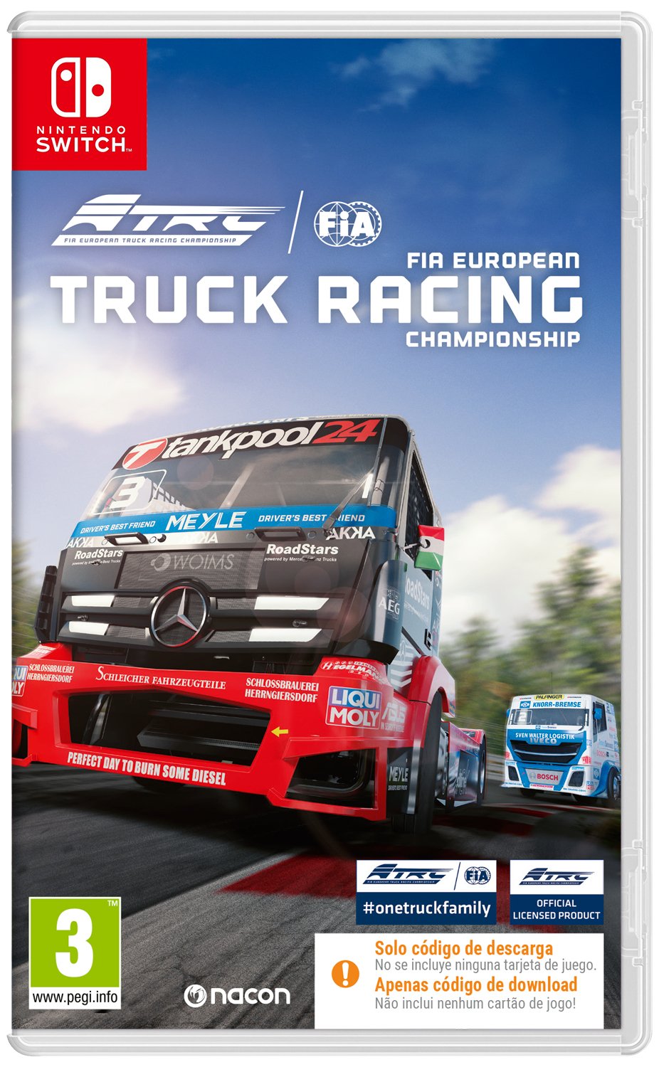Videojuego Fia European Truck Dvd