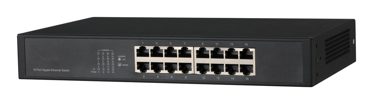 EAN 6939554912894 - Dahua Technology PFS3016-16GT switch No administrado L2 Gigabit Ethernet (10/100/1000) Negro imagen 1