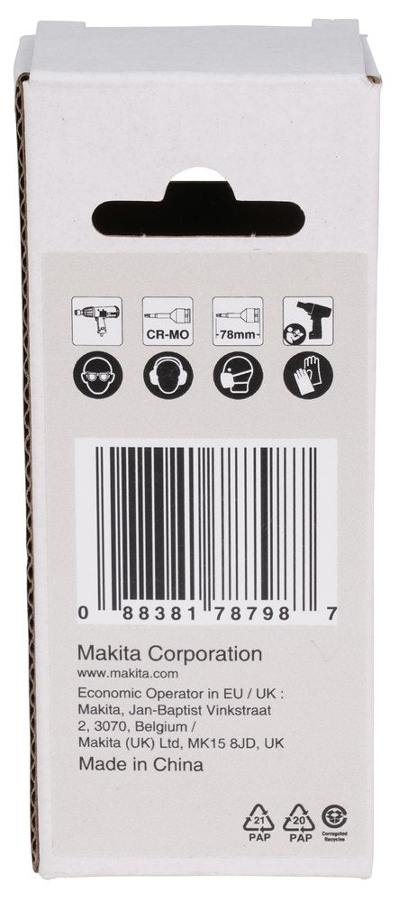 EAN 0088381787987 - Makita E-19819 toma de llaves de impacto imagen 4