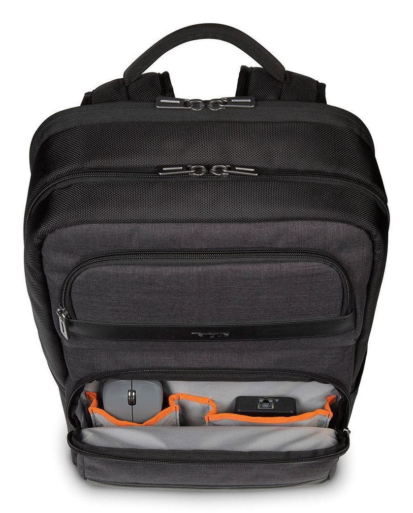 EAN 5051794021936 - Targus CitySmart mochila Mochila informal Negro, Gris Imitación piel, Poliuretano (PU) imagen 2
