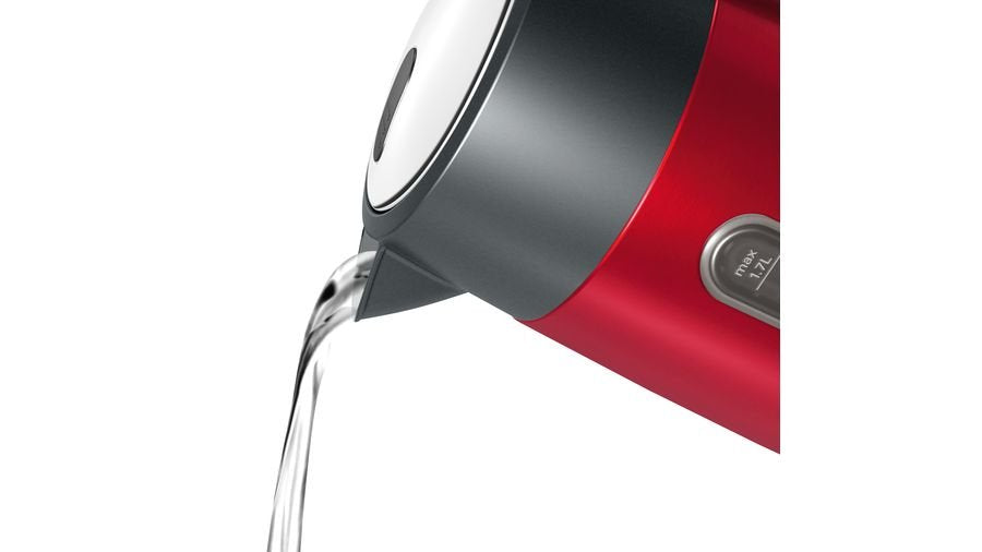 EAN 4242005188277 - Bosch TWK4P434 tetera eléctrica 1,7 L 2400 W Negro, Rojo imagen 10