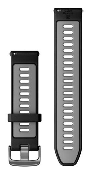 Garmin Schnellwechsel-Silicona-Armband 22 Mm Negro Gris Claro