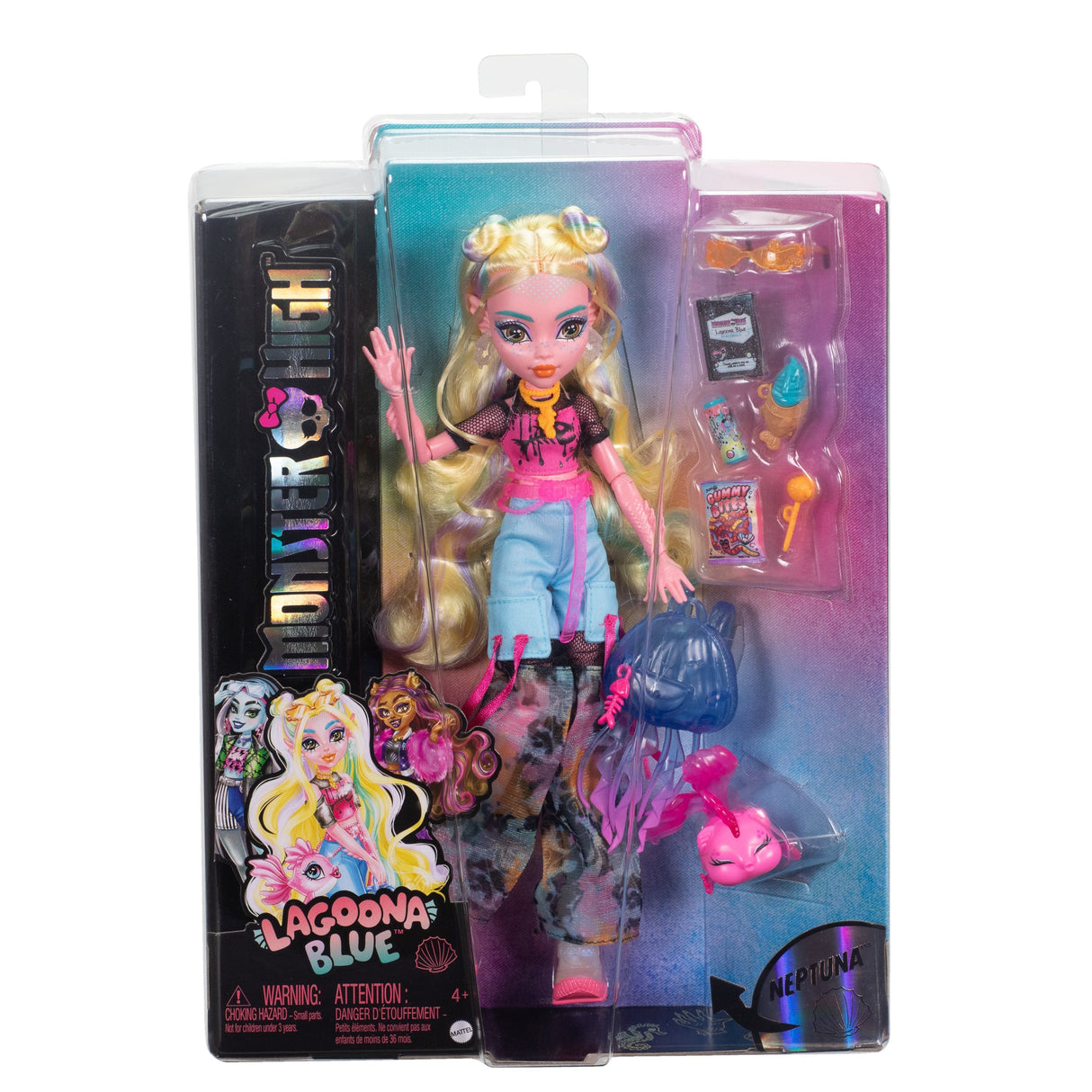 Muñeca Mattel Monster High Lagoona Azul, Hxh75