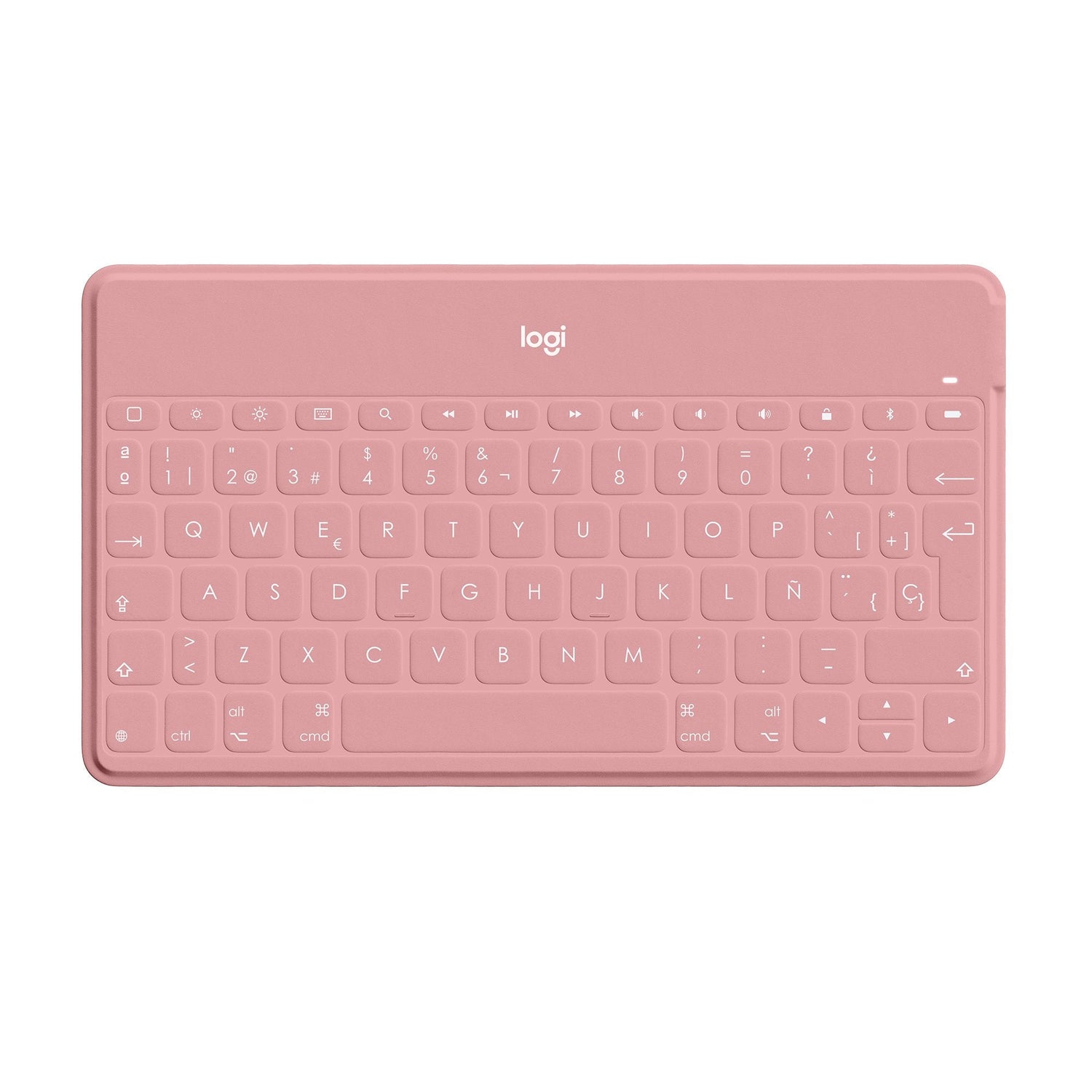 Teclado Compacto Inalámbrico Por Bluetooth Logitech Keys-To-Go Para Iphone Rosa