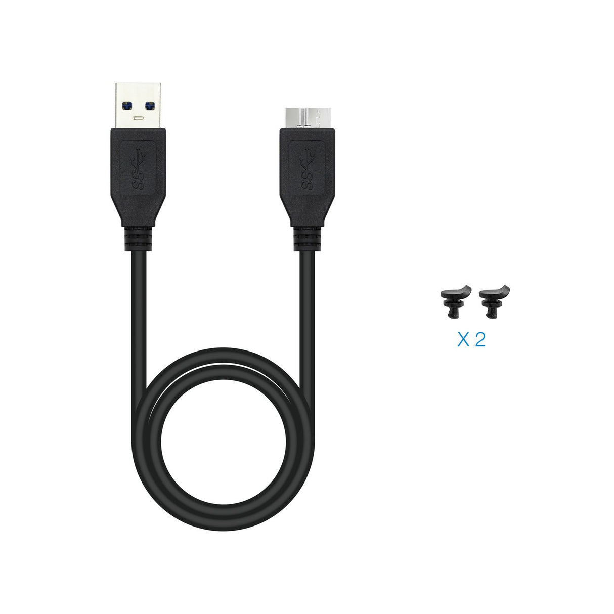 EAN 8433281009929 - TooQ TQE-2281G caja para disco duro externo Caja externa para unidad de estado sólido (SSD) Gris M.2 imagen 6