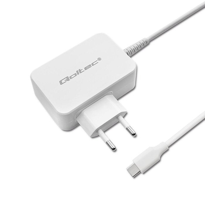 EAN 5901878510392 - Qoltec 51039 adaptador e inversor de corriente Interior 65 W Blanco imagen 1
