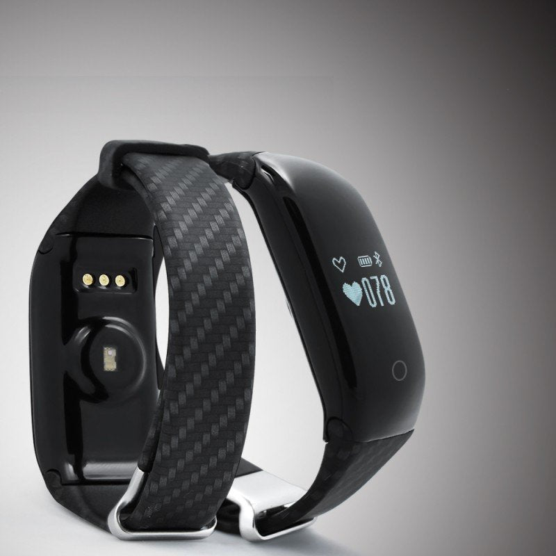 EAN 3700092607121 - Storex WeePlug SB-17 OLED Pulsera de actividad 1,68 cm (0.66") IP67 Negro imagen 3