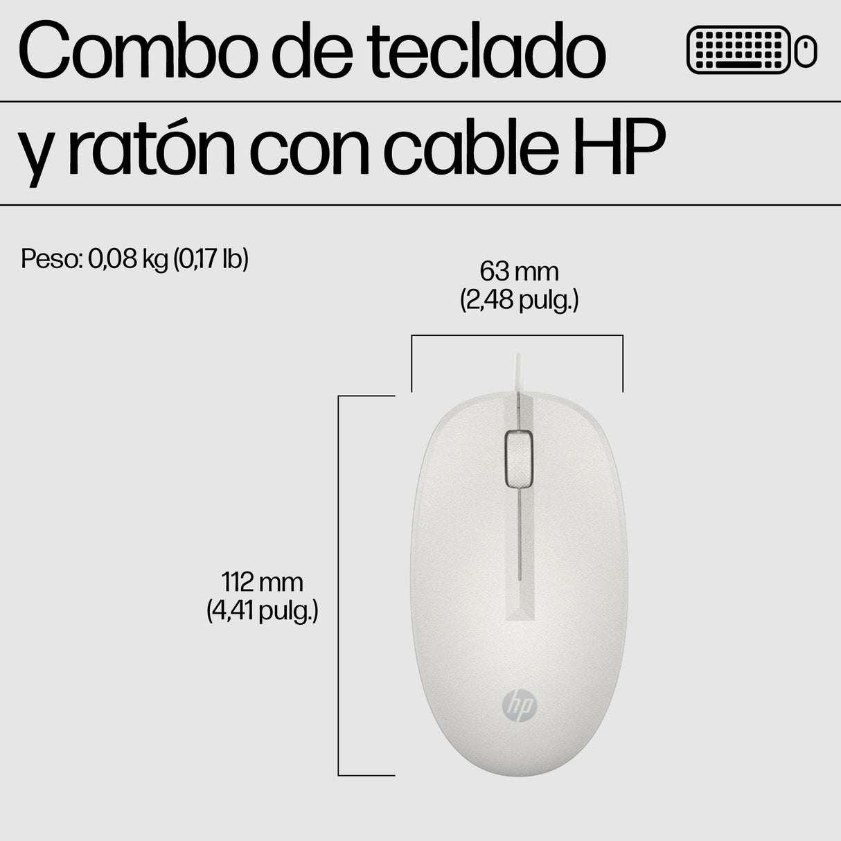 Hp 225 Wired Mouse And Kb G2 Cwh Sp