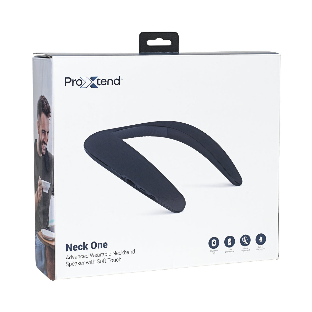 EAN 5714590116571 - ProXtend Neck One Altavoz portátil estéreo Negro 3,7 W imagen 5
