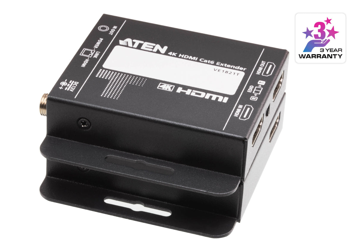 EAN 4710469342790 - ATEN VE1821-AT-G extensor audio/video Transmisor y receptor de señales AV Negro imagen 1