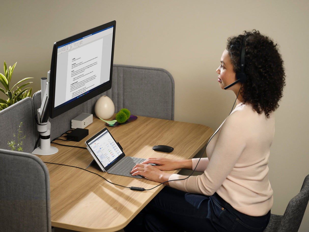 Auriculares Microsoft Modern Usb-C Headset Alámbrico Diadema Oficina/Centro De Llamadas Usb Tipo C Negro