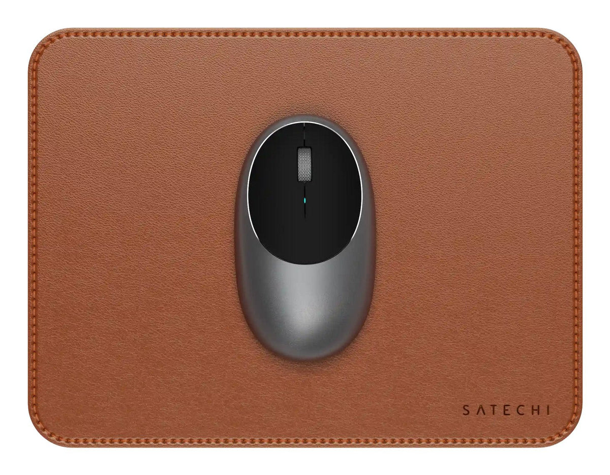 Satechi Vegan-Leather Premium Mouse Pad Braun