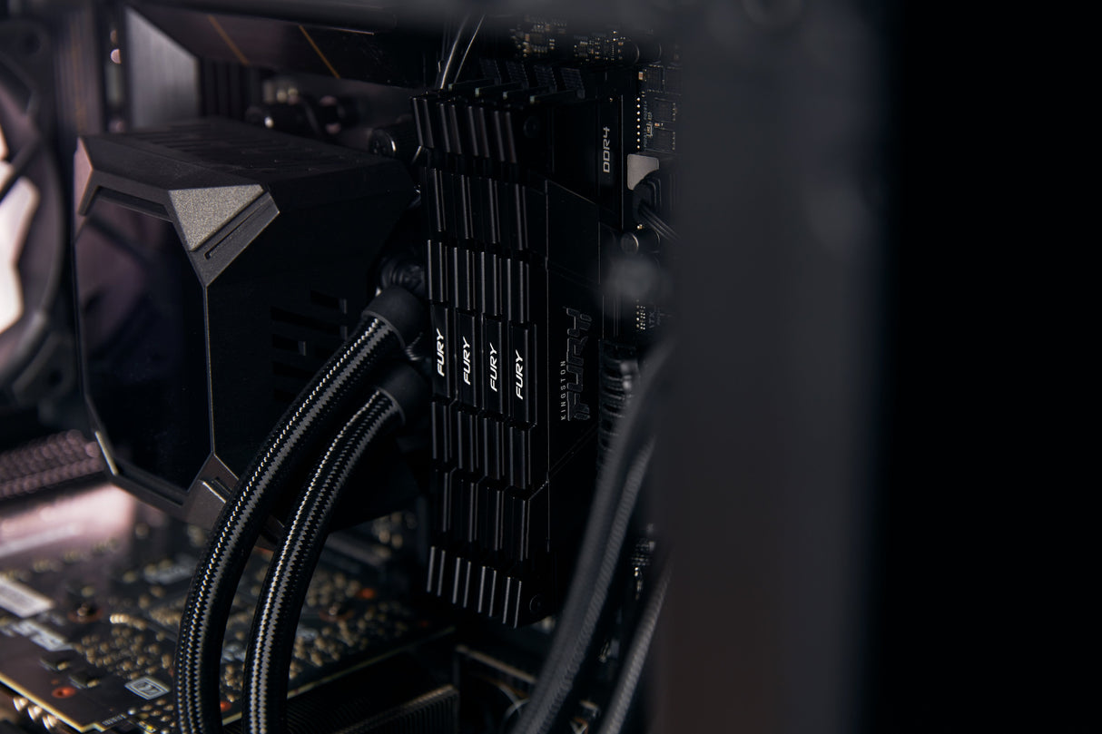 Memoria Kingston Ddr4 32gb 3600 Cl18 Fury Renegade Negro Xmp Retail Kf436c18rb2/32