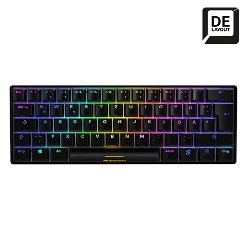 Teclado (Aleman) Gaming Sharkoon Skiller Sgk50 S4, 4044951033768