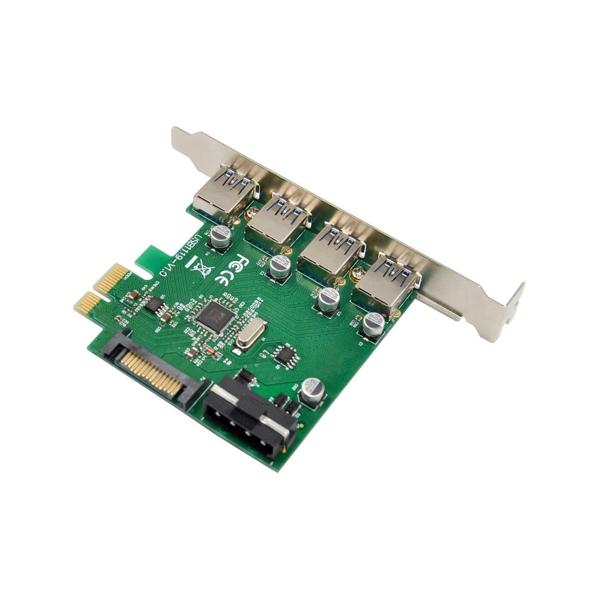 4 Port Usb 3.0 Pcie Card Main Chip : Vl805 4 External