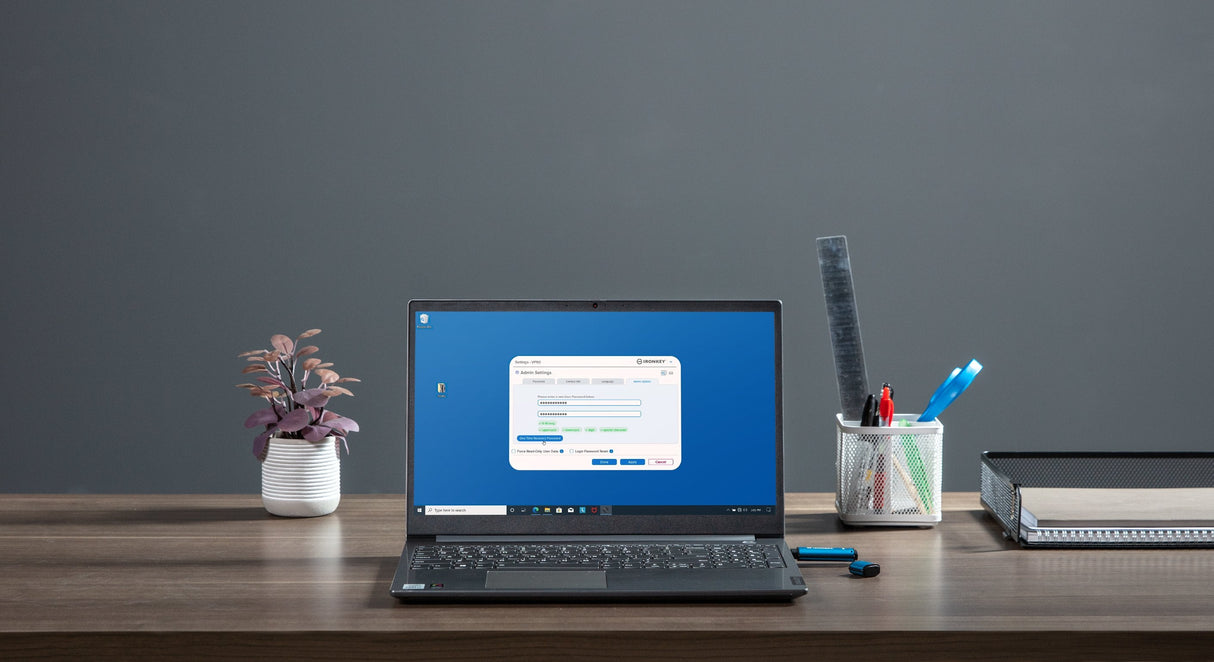 EAN 0740617329100 - Kingston Technology IronKey Vault Privacy 50 unidad flash USB USB tipo A 3.2 Gen 1 (3.1 Gen 1) Negro, Azu imagen 12