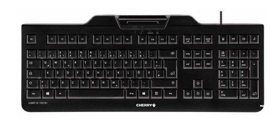 Cherry Kc 1000 Sc Teclado Usb Azerty Belga Negro