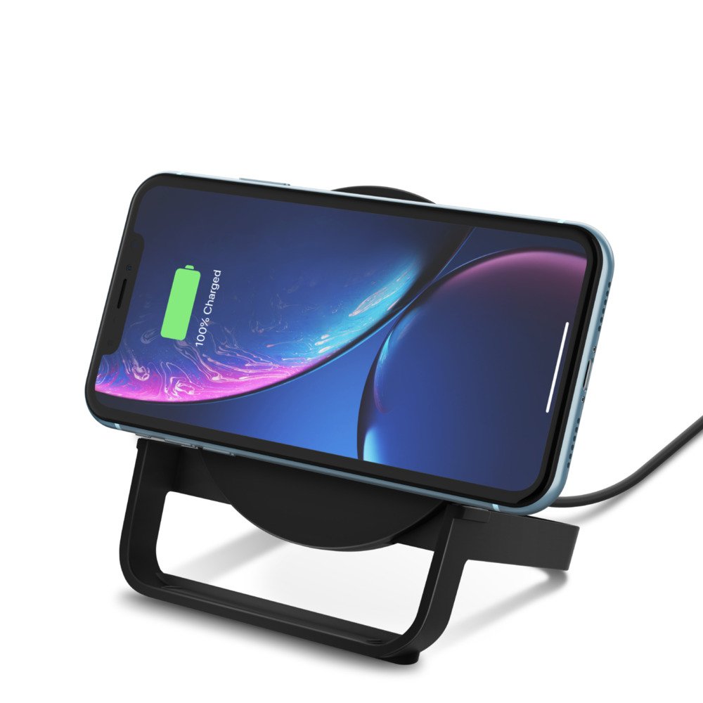 EAN 0745883795222 - Belkin WIB001VFBK cargador de dispositivo móvil Smartphone Negro USB Cargador inalámbrico Carga rápida In imagen 3