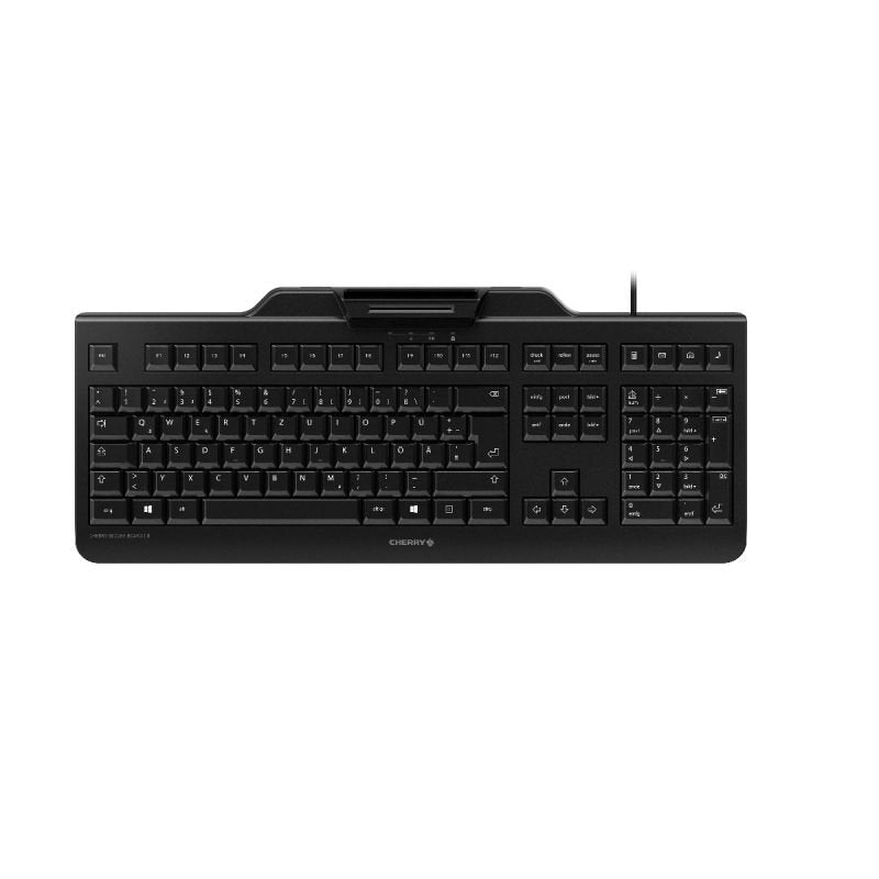 Cherry Secure Board 1.0, Teclado Negro, Diseño De Jk-A0400de-2