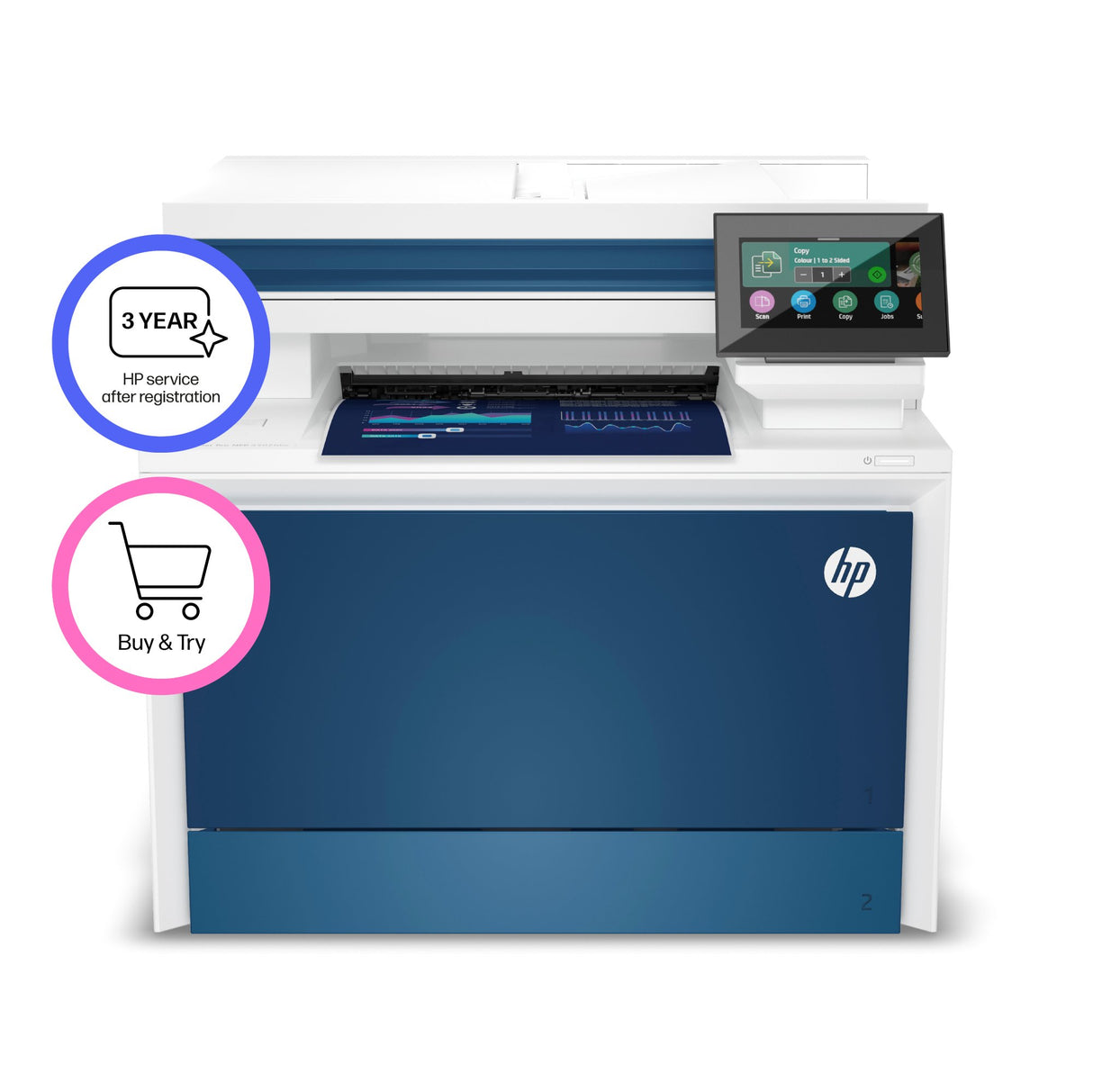 EAN 0196068323226 - HP Color LaserJet Pro MFP 4302fdn Printer Laser A4 600 x 600 DPI 33 ppm imagen 2